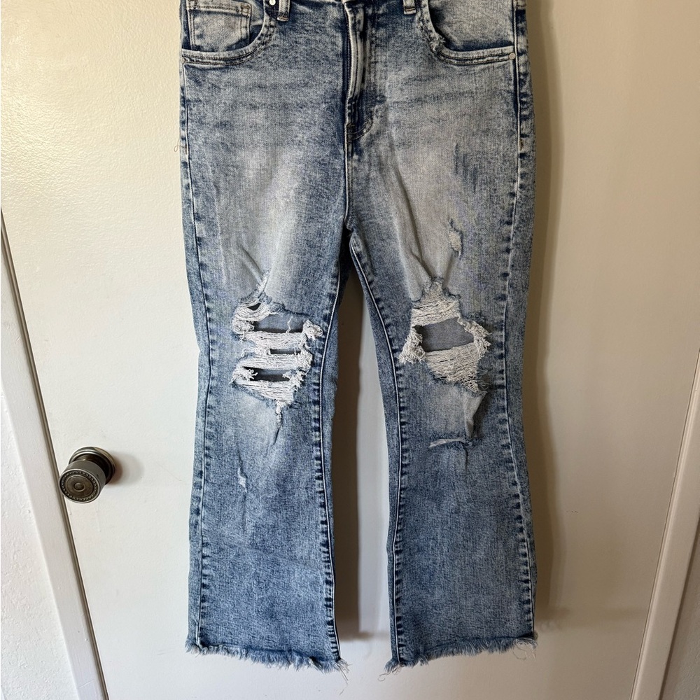 Risen - Distressed Blue Women's Jeans